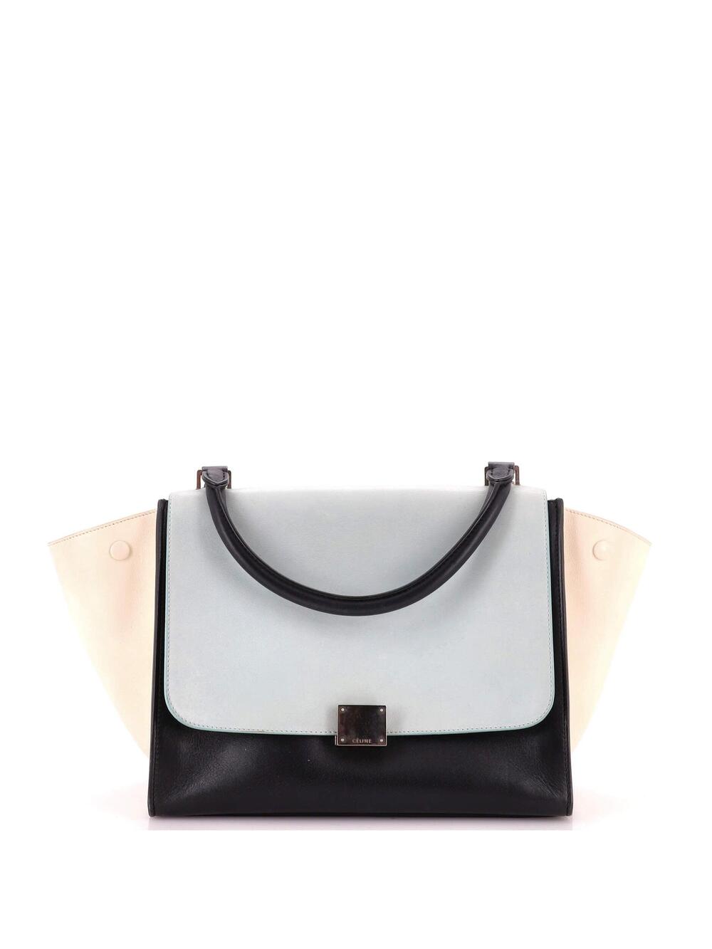Celine Tricolor Trapeze Bag Leather #364776C81B